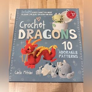 🐉✨ Crochet Dragons Kit – 10 Adorable Patterns – Complete ✨🐉